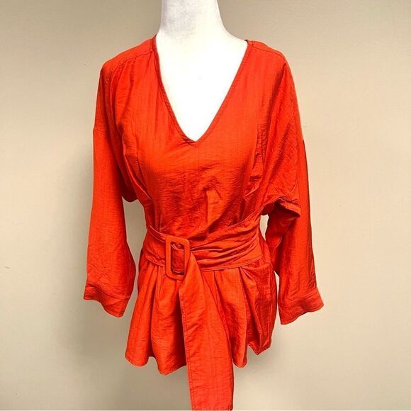 Flying Tomato orange too with belt. Size M - Picture 2 of 6